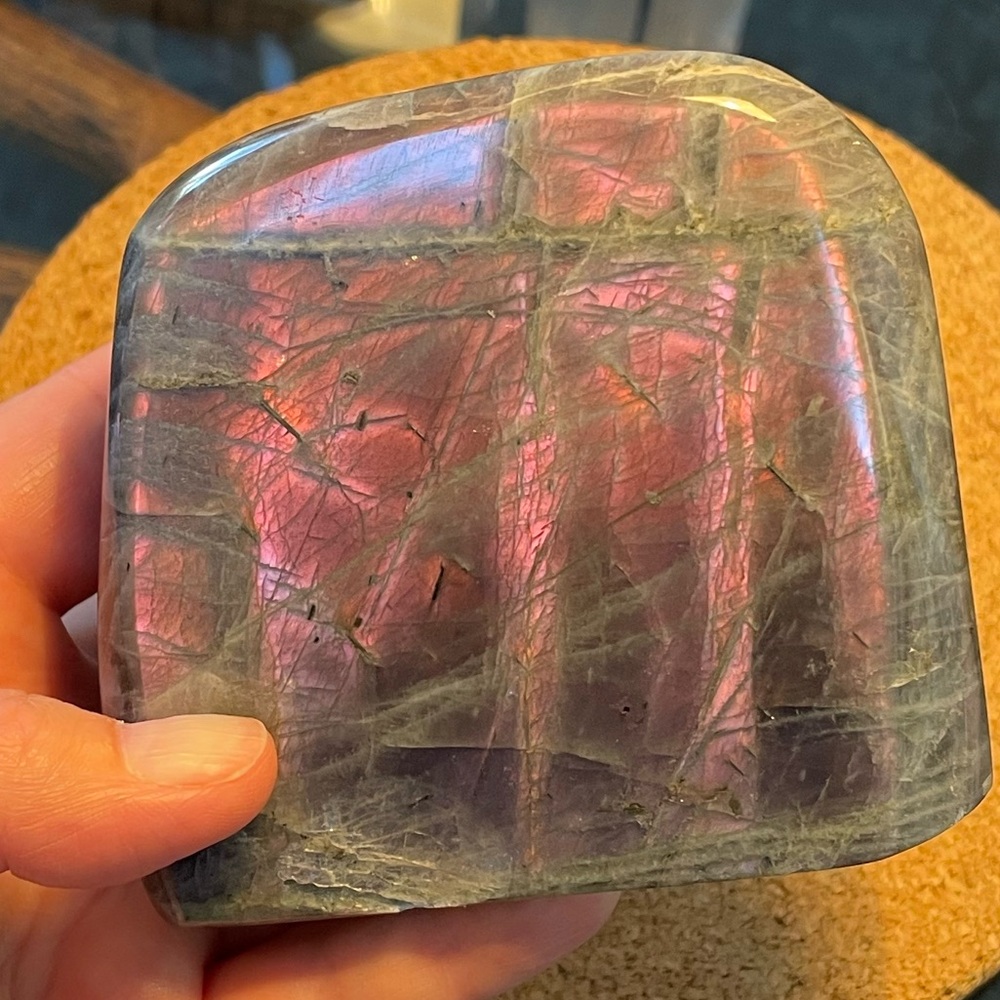 Purple Sunset Labradorite Freeform